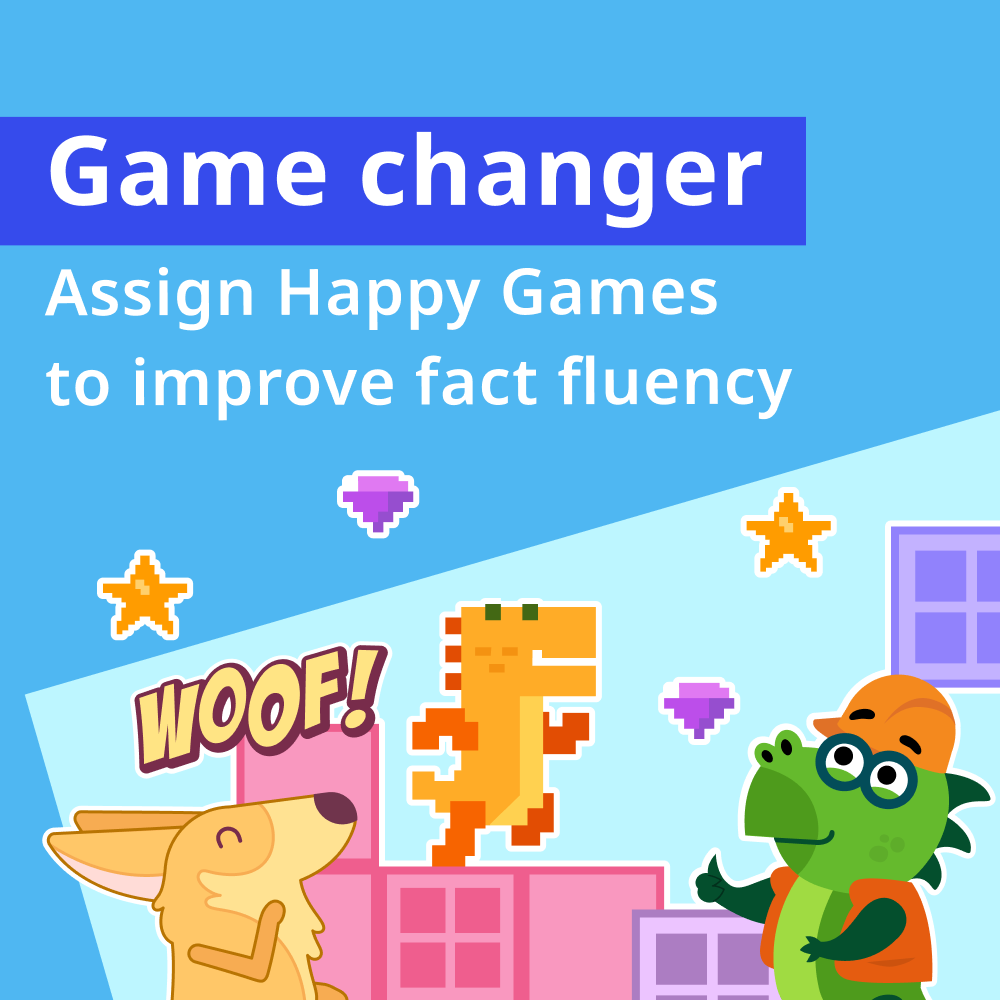 Fact fluency is child’s play with Happy Numbers